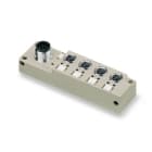 WEIDMULLER - Ripartitore passivo sensore-attuatore (senza cavo), Modulo completo, con uscita M12, 8 poli, codificato A, Numero prese di contatto: 4, Numero di poli SAI-4-S 3P M8 L OL.