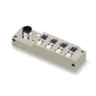 WEIDMULLER - Ripartitore passivo sensore-attuatore (senza cavo), Modulo completo, con uscita M12, 8 poli, codificato A, Numero prese di contatto: 4, Numero di poli SAI-4-S 3P M8 L OL.