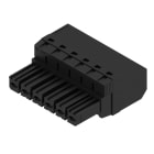 WEIDMULLER - Connettore 7.62mm BVF 7.62HP/06/180 SN BK BX.