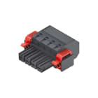 WEIDMULLER - Connettore 7.62mm BVF 7.62HP/02/180F SN BK BX.
