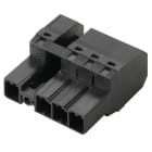 WEIDMULLER - Connettore 7.62mm SVF 7.62HP/06/180MSF4 SN BK BX.