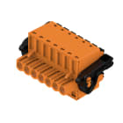 WEIDMULLER - Connettori per circuito stampato 320V 20.8A Passo 5.08mm 3.31mm² 7 poli PUSH IN attuatore Box BLDF 5.08/07/180LR SN OR BX. 1065180000