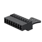 WEIDMULLER - Connettori per circuito stampato, 160V, 17.5A, Passo 3.81mm, 1.5mm², 10 poli, Collegamento a vite, Box SCZ 3.81/10/180GZE SN BK BX.