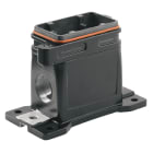 WEIDMULLER - Custodia di base con connettori a innesto industriali, collegamento a staffa di serraggio, grandezza 3, IP66/IP69K, HDC IP68 06B SS 1M32.