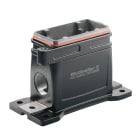 WEIDMULLER - Custodia di base con connettori a innesto industriali, collegamento a staffa di serraggio, grandezza 4, IP66 e IP68 in condizione innestata, HDC IP68 10B SS 1PG29.