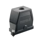 WEIDMULLER - Custodia connettore con connettori a innesto industriali, collegamento a staffa di serraggio, grandezza 4, IP66 in condizione innestata, HDC IP68 10B TOS 1M20.