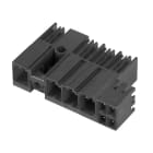 WEIDMULLER - Connettore ibrido 7.62 mm, 2 poli, Angolo di uscita 90° SV 7.62HP/02/90MSF2 SC/06R SN BK BX.
