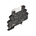 WEIDMULLER - Modulo a relè TRZ 120VAC con LED verde, raddrizzatore e contatto di scambio (AgNi, bagnato in oro), 250VAC, 6A, molla autobloccante.