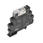 WEIDMULLER - Modulo a relè 24VUC LED verde Raddrizzatore 2 Contatto di scambio 250VAC 8A Collegamento a vite Tasto di pr' TRS 24VUC 2CO AU
