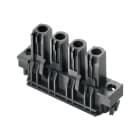 WEIDMULLER - Connettore 7.62mm BLL 7.62HP/05/180LF 3.2SN BK BX.