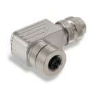 WEIDMULLER - Maschio, connettore femmina angolato, molla autobloccante SAIBWZ-M-4D-6/8-M12.