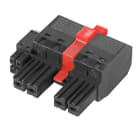 WEIDMULLER - Connettore 7.62mm BVF 7.62HP/05/180MF3 BCF/04R SN BK BX.