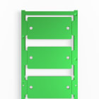 WEIDMULLER - Siglatura dispositivi, Larghezza: 60 mm, poliammide 66, verde, Campo delle temperature di impiego: -40...100 °C CC 30/60 O4MM MC NE GN.