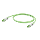 WEIDMULLER - Cavo PROFINET RJ45 IP20 preconfezionato, Numero di poli: 4, Lunghezza: 2 m IE-C5DD4UG0020A20A20-E.