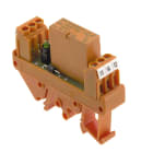 WEIDMULLER - Modulo a relè 24V DC LED rosso Diodo a corsa libera Protezione contro inversione di polarità 1 Contatto di scambio AgNi con flash d'oro RS 30 24VDC LD LP 1U.