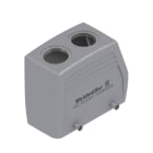 WEIDMULLER - Custodie, entrata cavo dall'alto, connettore, gancio trasversale in basso, HDC 40D TOBU 2M25.