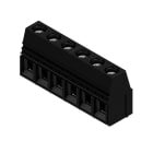 WEIDMULLER - Morsetto per circuito stampato 10.16 mm LU 10.16/06/90 4.5SN BK BX.