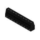 WEIDMULLER - Morsetto per circuito stampato 10.16mm LU 10.16/10/90 4.5SN BK BX.