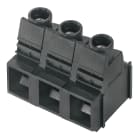 WEIDMULLER - Morsetto per circuito stampato 12.70 mm LUP 12.70/04/90 3.2SN BK BX.