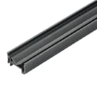 WEIDMULLER - Guida profilo bus IP20 in plastica nera per componenti elettronici installata su CH20M TS 35X15/500.
