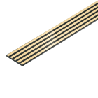 WEIDMULLER - Circuito stampato bus IP20 in plastica nera, custodia per componenti elettronici CH20M BUS 4.50/05 AU/750.