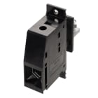 WEIDMULLER - Morsetto passante 1000V 232A larghezza 25mm 95mm² capicorda ad anello/forcella Box WGK 95F VP/Z BK BX.