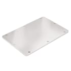 WEIDMULLER - Piastra flangiata Klippon TB diritto 117x254x6mm in acciaio inox 1.4404 lucidato elettrochimicamente KTB GP 352615 AB S4 6MM.