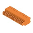 WEIDMULLER - Connettori per circuito stampato 160V 13.4A Passo 3.50mm 1.5mm² 36 poli PUSH IN con attuatore Box B2CF 3.50/36/180 SN OR BX. 1277450000