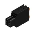 WEIDMULLER - Connettori per circuito stampato 160V 13.4A Passo 3.50mm 1.5mm² 4 poli PUSH IN attuatore Box B2CF 3.50/04/180 SN BK BX. 1277460000