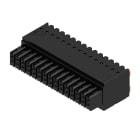 WEIDMULLER - Connettori per circuito stampato 160V 13.4A Passo 3.50mm 1.5mm² 30 poli PUSH IN attuatore Box B2CF 3.50/30/180 SN BK BX.