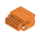 WEIDMULLER - Connettori per circuito stampato 160V 13.4A Passo 3.50mm 1.5mm² 12 poli PUSH IN attuatore Box B2CF 3.50/12/180F SN OR BX.
