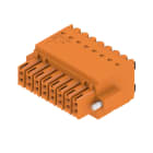 WEIDMULLER - Connettori per circuito stampato 160V 13.4A Passo 3.50mm 1.5mm² 16 poli PUSH IN attuatore Box B2CF 3.50/16/180F SN OR BX