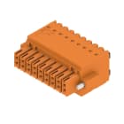 WEIDMULLER - Connettori per circuito stampato 160V 13.4A Passo 3.50mm 1.5mm² 18 poli PUSH IN attuatore Box B2CF 3.50/18/180F SN OR BX. 1277750000