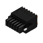 WEIDMULLER - Connettori per circuito stampato 160V 13.4A Passo 3.50mm 1.5mm² 12 poli PUSH IN attuatore Box B2CF 3.50/12/180F SN BK BX. 1277900000