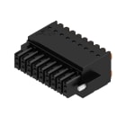 WEIDMULLER - Connettori per circuito stampato 160V 13.4A Passo 3.50mm 1.5mm² 18 poli PUSH IN attuatore Box B2CF 3.50/18/180F SN BK BX. 1277930000