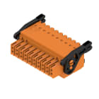 WEIDMULLER - Connettori per circuito stampato 160V 13.4A Passo 3.50mm 1.5mm² 20 poli PUSH IN attuatore Box B2CF 3.50/20/180LR SN OR BX.