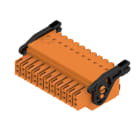 WEIDMULLER - Connettori per circuito stampato 160V 13.4A Passo 3.50mm 1.5mm² 22 poli PUSH IN attuatore Box B2CF 3.50/22/180LR SN OR BX.