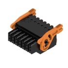 WEIDMULLER - Connettori per circuito stampato 160V 13.4A Passo 3.50mm 1.5mm² 14 poli PUSH IN attuatore Box B2CF 3.50/14/180LR SN BK BX.