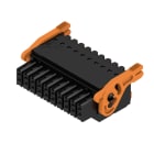 WEIDMULLER - Connettori per circuito stampato 160V 13.4A Passo 3.50mm 1.5mm² 20 poli PUSH IN attuatore Box B2CF 3.50/20/180LR SN BK BX.