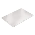 WEIDMULLER - Piastra a flangia Klippon TB diritto 167 x 372 x 3 mm, sopra e sotto, Acciaio inox 1.4404, lucidatura elettrochimica, KTB GP 453820 AB S4.