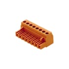 WEIDMULLER - Connettori per circuito stampato, 320V, 17.5A, Passo 5.08mm, 1.5mm², 15 poli, Collegamento a vite, Box BLA 15 SN OR.