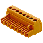 WEIDMULLER - Connettori per circuito stampato, 320V, 17.5A, Passo 5.08mm, 1.5mm², 16 poli, Collegamento a vite, Box BLA 16 SN SW.