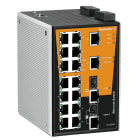 WEIDMULLER - Switch gestito con porte Ethernet Fast/Gigabit IE-SW-PL18MT-2GC-16TX.