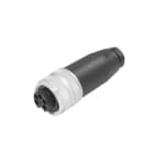 WEIDMULLER - Connettore circolare femmina diritto personalizzabile sul campo, collegamento a vite 7/8", 0.14 mm² - 1.5 mm², 6 - 8 mm, numero di poli: SAIB-3/9-7/8.