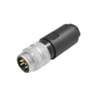 WEIDMULLER - Connettore circolare maschio diritto personalizzabile sul campo 7/8" SAIS-4/11-7/8 per collegamento a vite 0.14 mm² - 1.5 mm², 8 - 10 mm, Numero di pol.