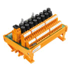 WEIDMULLER - Modulo interfaccia relè LM2NZF 5.08mm, Molla autobloccante, Connettore norma IEC60603-13 / DIN41651, Maschio 20 poli, 2 fili, RS 16IO 2W F-L H Z.