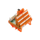 WEIDMULLER - Modulo d'interfaccia con relè LM2NZF 5.08mm, molla autobloccante, connettore a norma IEC60603-13/DIN41651, connettore maschio 20 poli, 3 fili, RS 16IO 3W H Z.