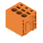 WEIDMULLER - Morsetto per circuito stampato 5.08mm LMFS 5.08/03/180 3.5SN OR BX.
