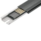 WEIDMULLER - Set di bus per guida DIN (custodia modulare) IP20 installato, Plastica nero CH20M BUS 250MM TS 35X7.5.