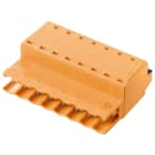 WEIDMULLER - Connettori per circuito stampato 320V 25.9A Passo 5.08mm 3.31mm² 11 poli PUSH IN con attuatore Box SLF 5.08/11/180 SN OR BX.